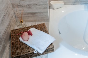 ręcznik biały myjka