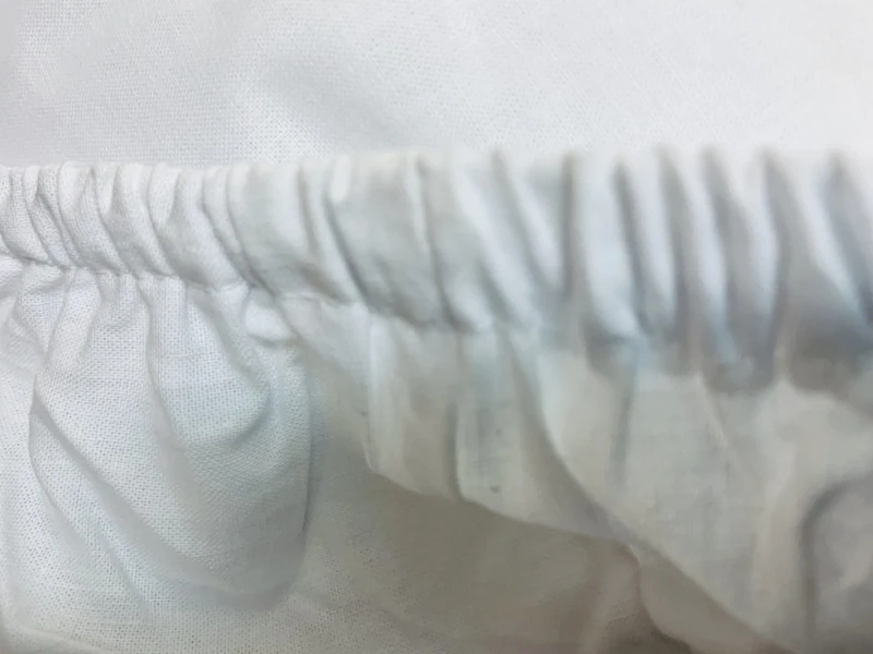 gładkie  prześcieradło hotelowe z gumką na materac  180x200 cotton