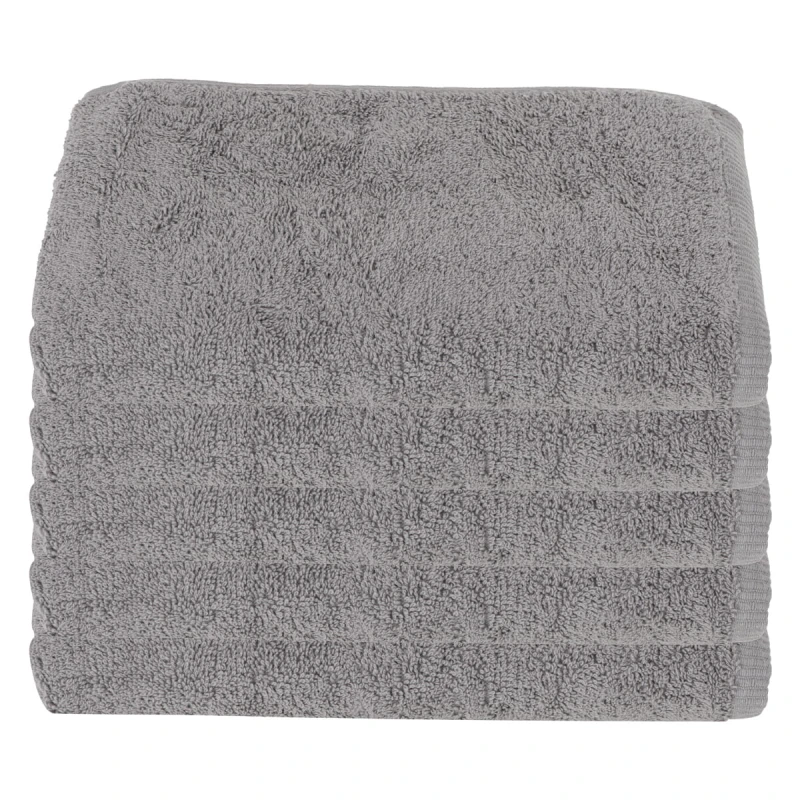 Ręcznik Hotelowy Jasnoszary 50x100 cm 100% bawełna 500 gr/m2