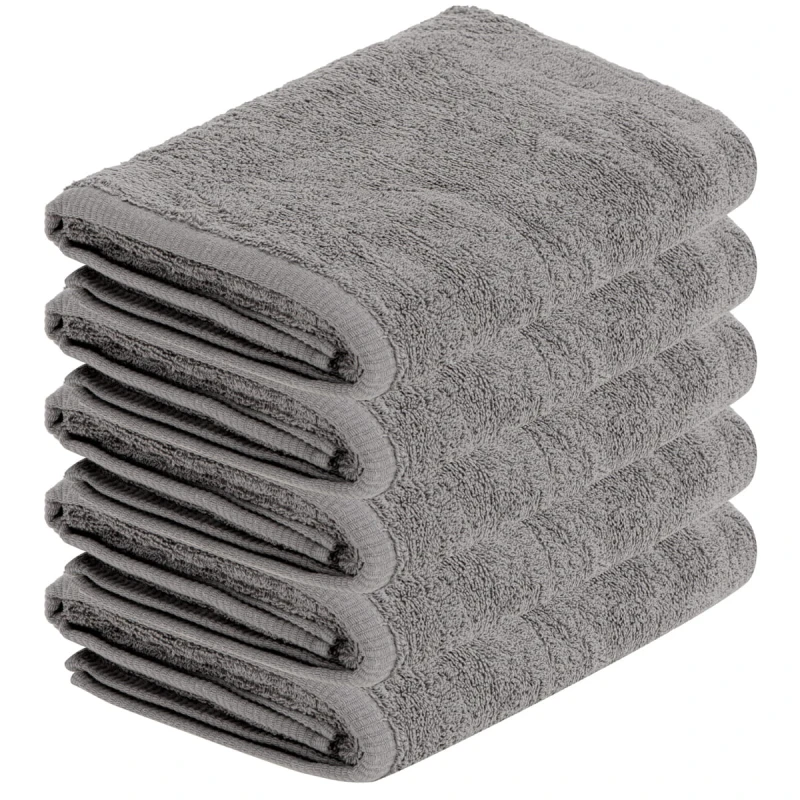 Ręcznik Hotelowy szary 50x100 cm 100% bawełna