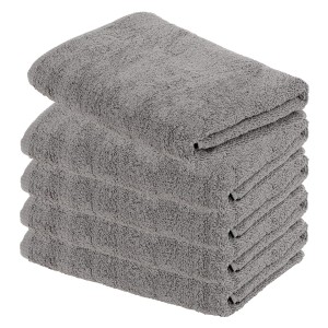 Ręczniki Hotelowe szare 50x100 cm 100% bawełna
