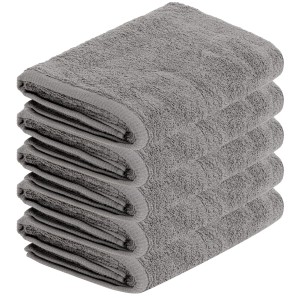 Ręcznik Hotelowy 70x140 cm Jasnoszary 100% bawełna 500 gr/m2 Steel