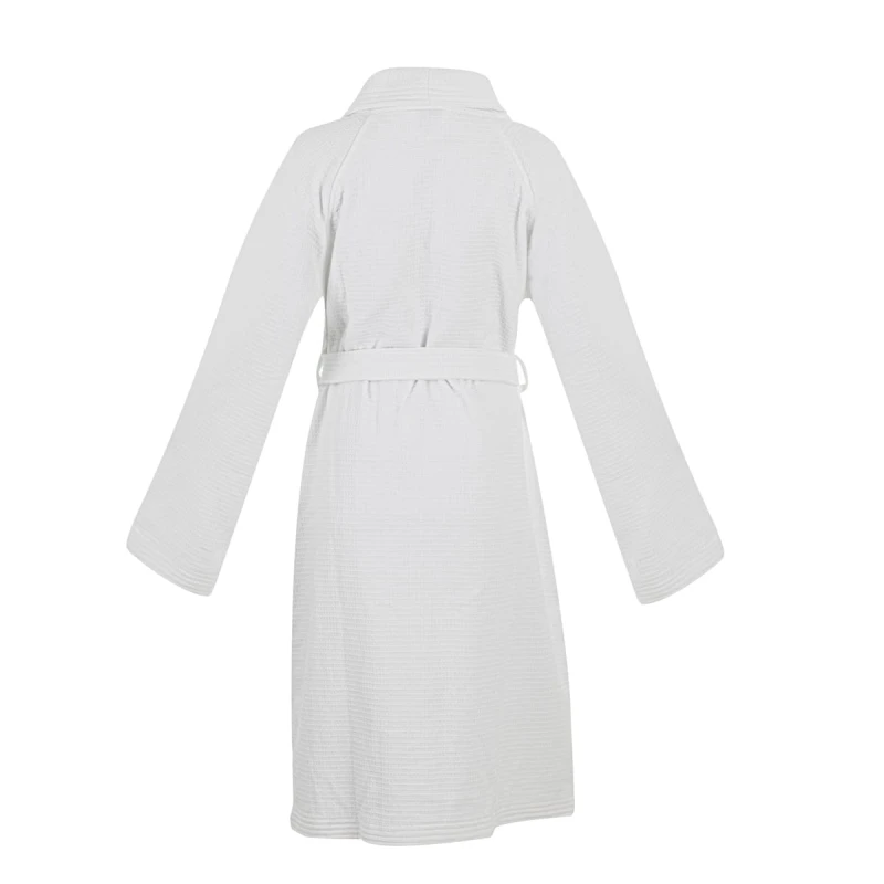 Szlafroki białe do hotelu frotte bawełna