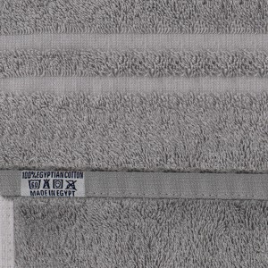 Ręczniki hotelowe LUX 50x100 cm Szary 500gr/m2 100% bawełna egipska