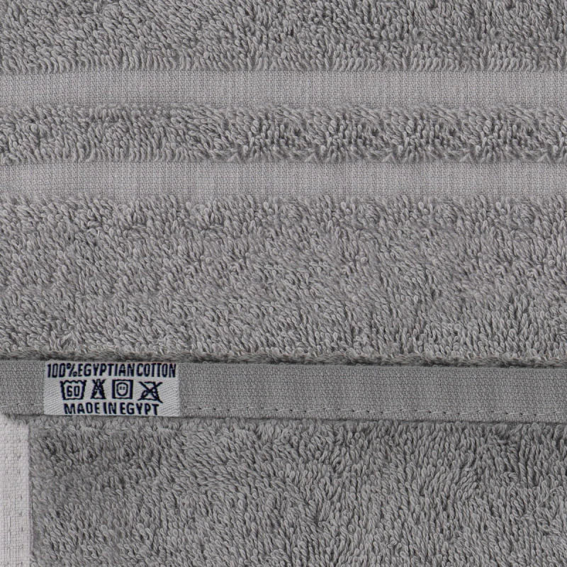 Ręczniki hotelowe LUX 50x100 cm Szary 500gr/m2 100% bawełna egipska