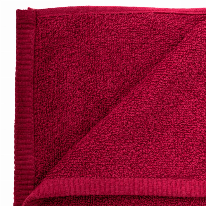Ręczniki hotelowe kolor  Bordowy 50x100 cm 100% bawełna 500 gr/m2