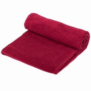 Ręcznik  do  hotelu kolor  Bordowy bawełna