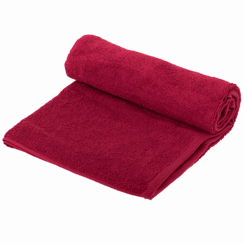 Ręcznik  do  hotelu kolor  Bordowy bawełna