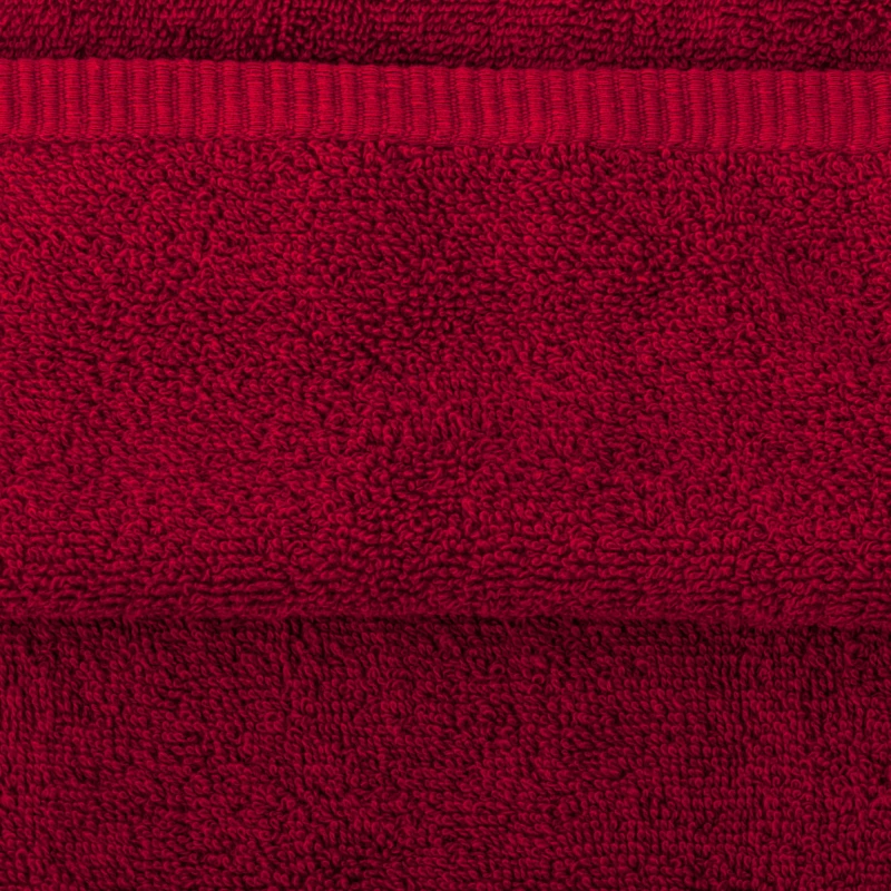 Ręcznik  hotelowy kolor bordowy bawełna