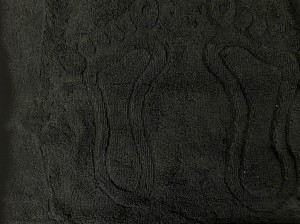 Stopka hotelowa Premium 50x70 cm Czarna Bawełna 650 gr/m2