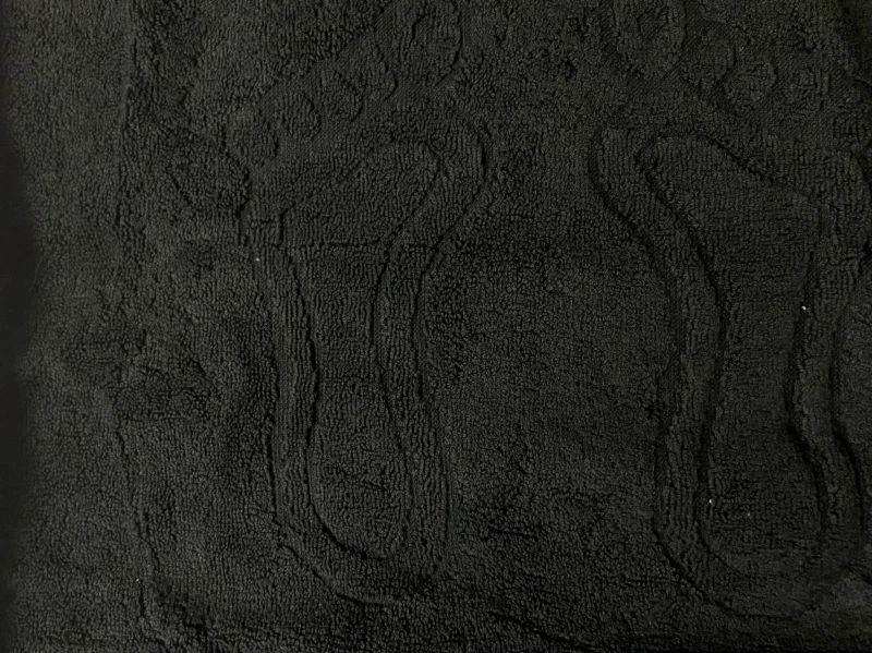 Stopka hotelowa Premium 50x70 cm Czarna Bawełna 650 gr/m2