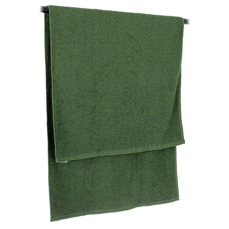 ręcznik hotelowy ciemnozielony bawełniany