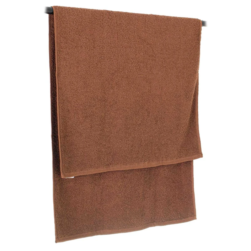 Ręczniki hotelowe kolor brązowy  COFFE 50x100 cm bawełna