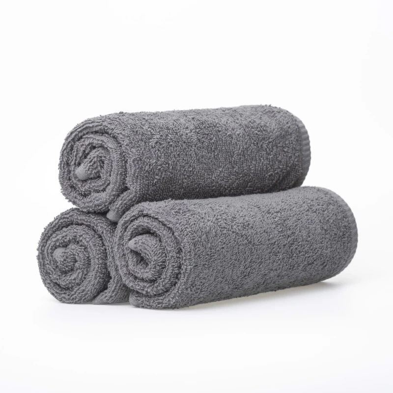 Ręcznik Hotelowy Szary 100x150 cm 100% bawełna 500 gr/m2 basenowy