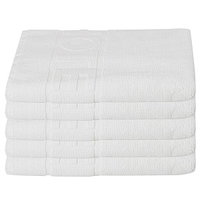 Ręcznik Hotelowy PREMIUM z Logo HOTEL 70x140 cm Biały 100% bawełna 500 gr/m2