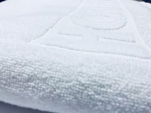 Ręcznik Hotelowy PREMIUM z Logo HOTEL 50x100 cm Biały 100% bawełna 500 gr/m2